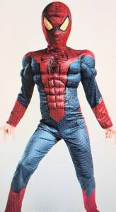 Kids Costumes to Hire - Spiderman Muscle Suit - Boy - 6 Years